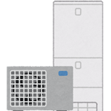 電気温水器からエコキュートに取替えると電気代が約３分の１になります